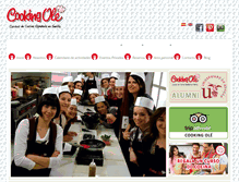 Tablet Screenshot of cookingole.com